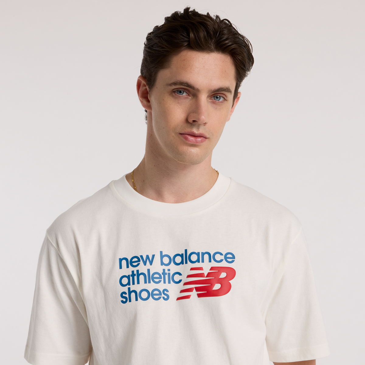New Balance Athletics Premium Chest Logo T-Shirt in