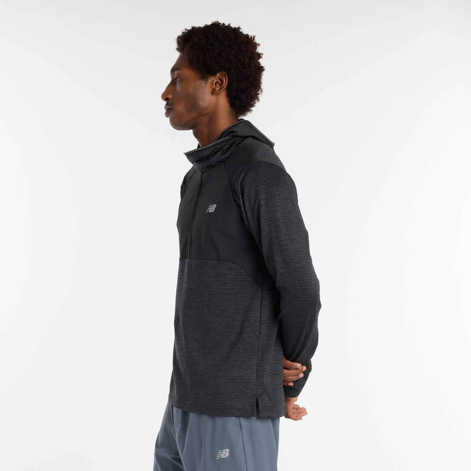 New Balance Heat Grid Balaclava Hoodie in