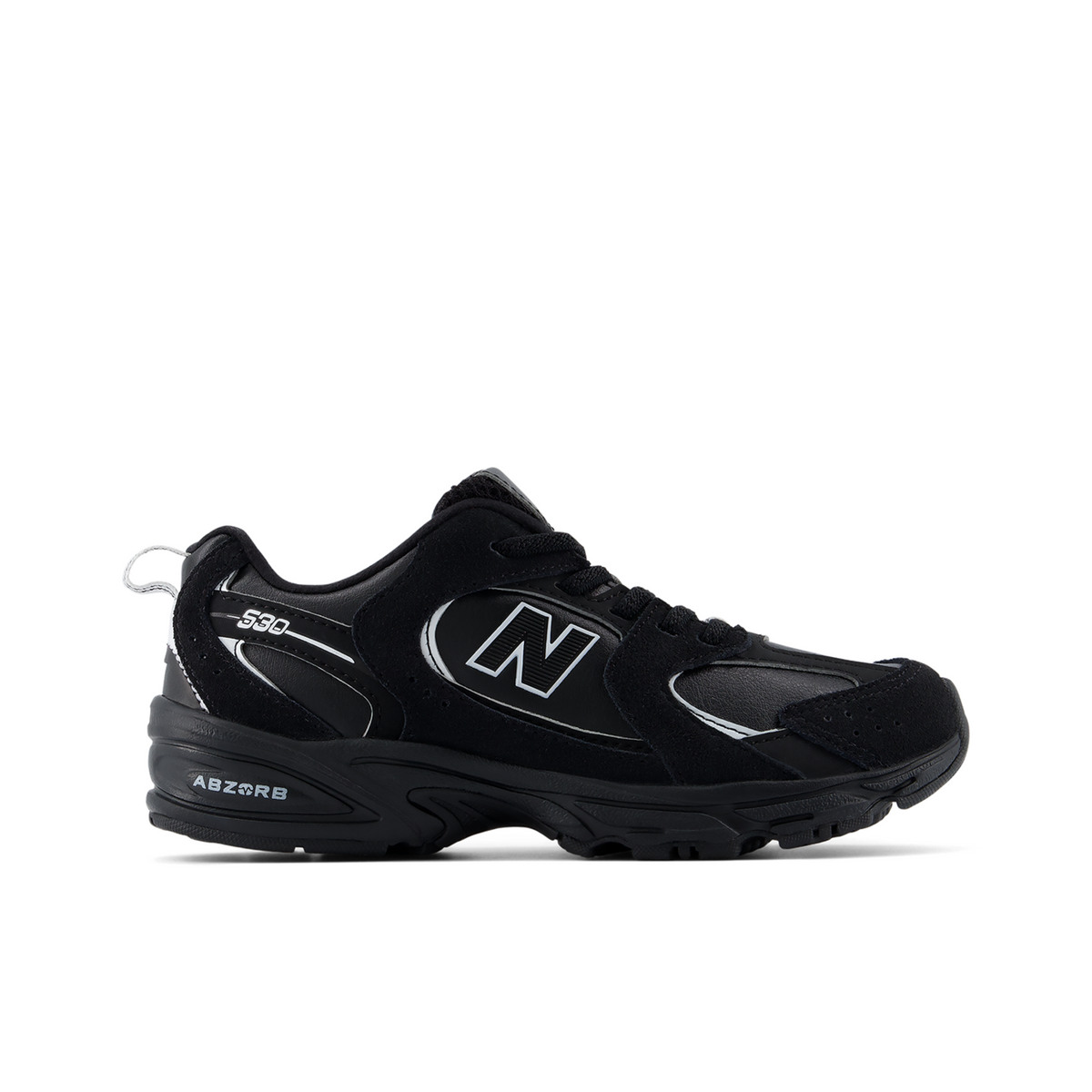 New Balance 530 Bungee Lace in SCHWARZ