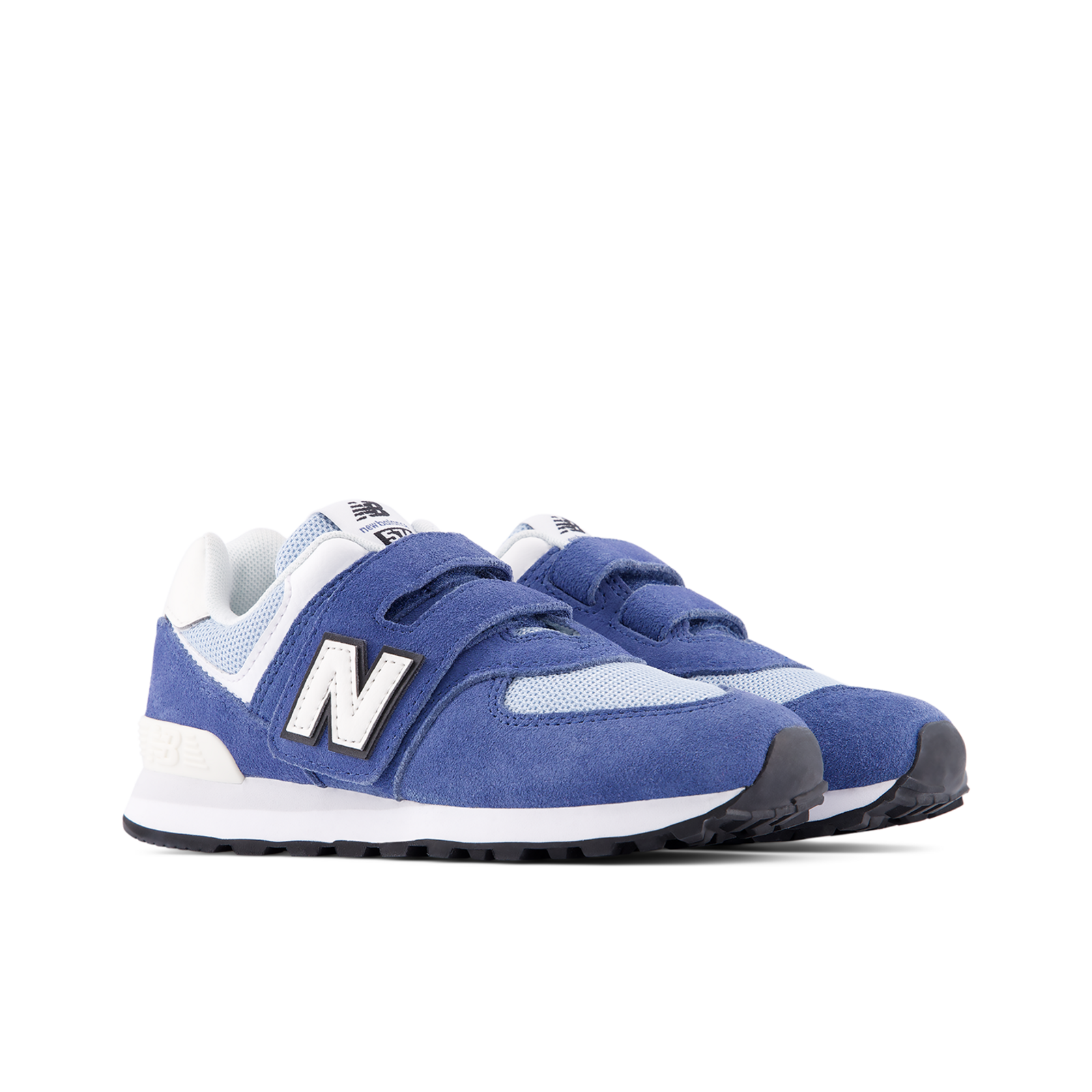 New Balance P 574 Hook & Loop Freizeitschuhe in BLAU