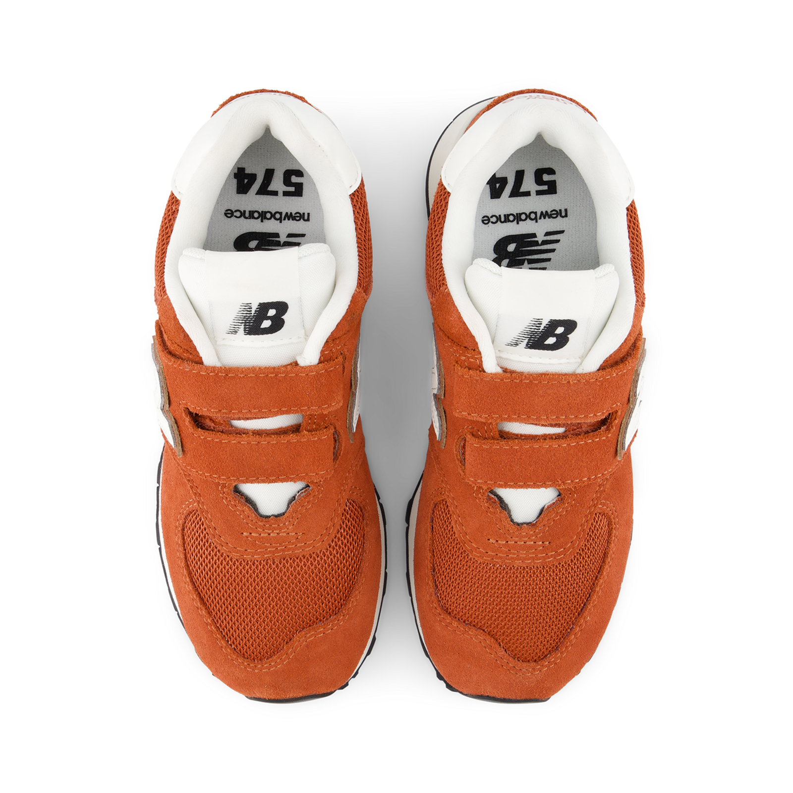 New Balance 574 Hook & Loop in ORANGE