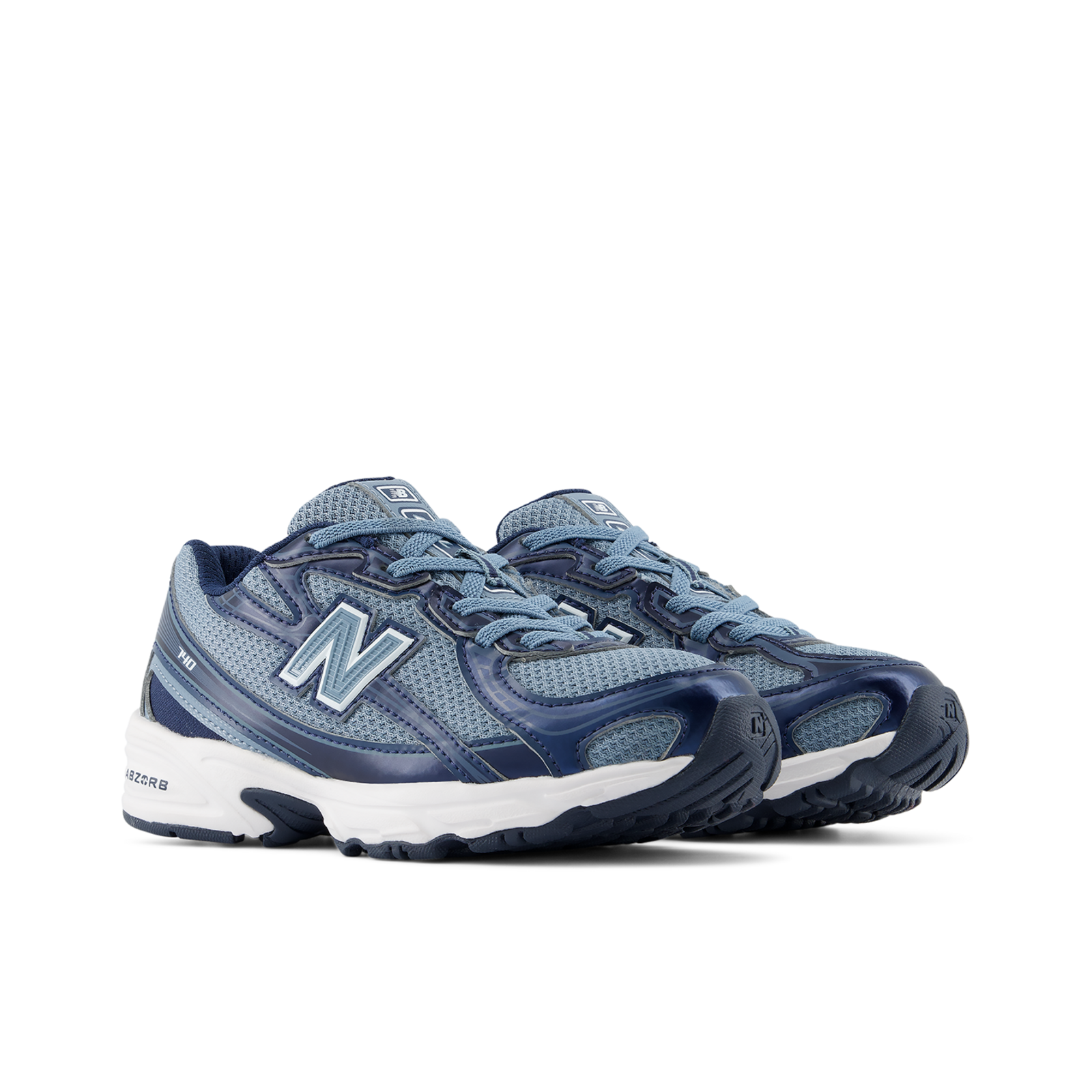 New Balance 740 Bungee Lace in BLAU