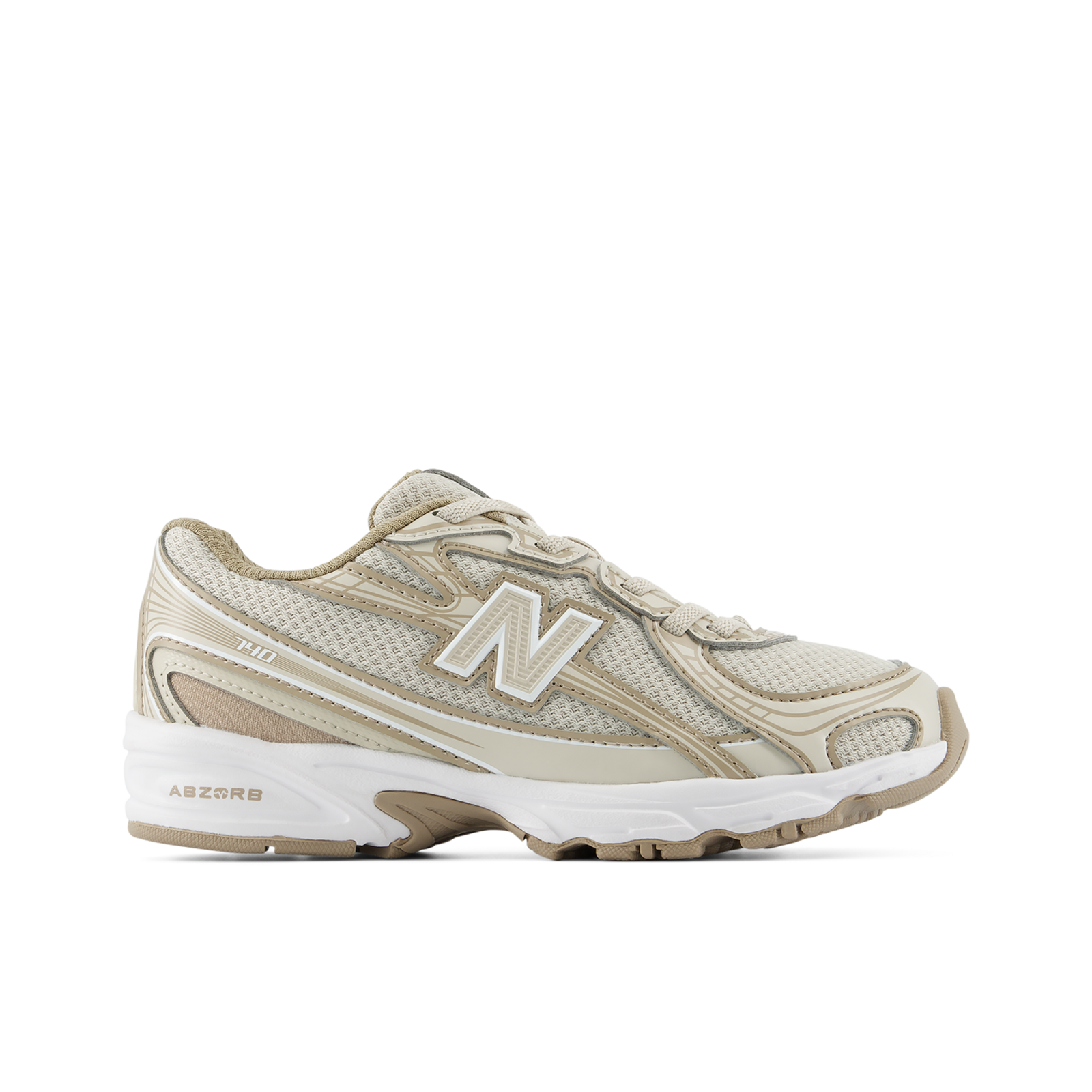 New Balance 740 Bungee Lace in GRAU