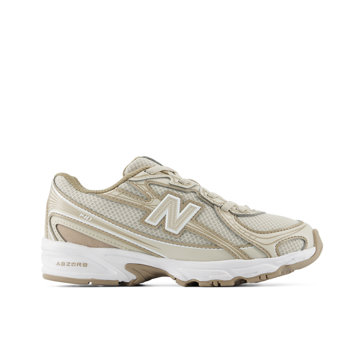 New Balance 740 Bungee Lace in GRAU