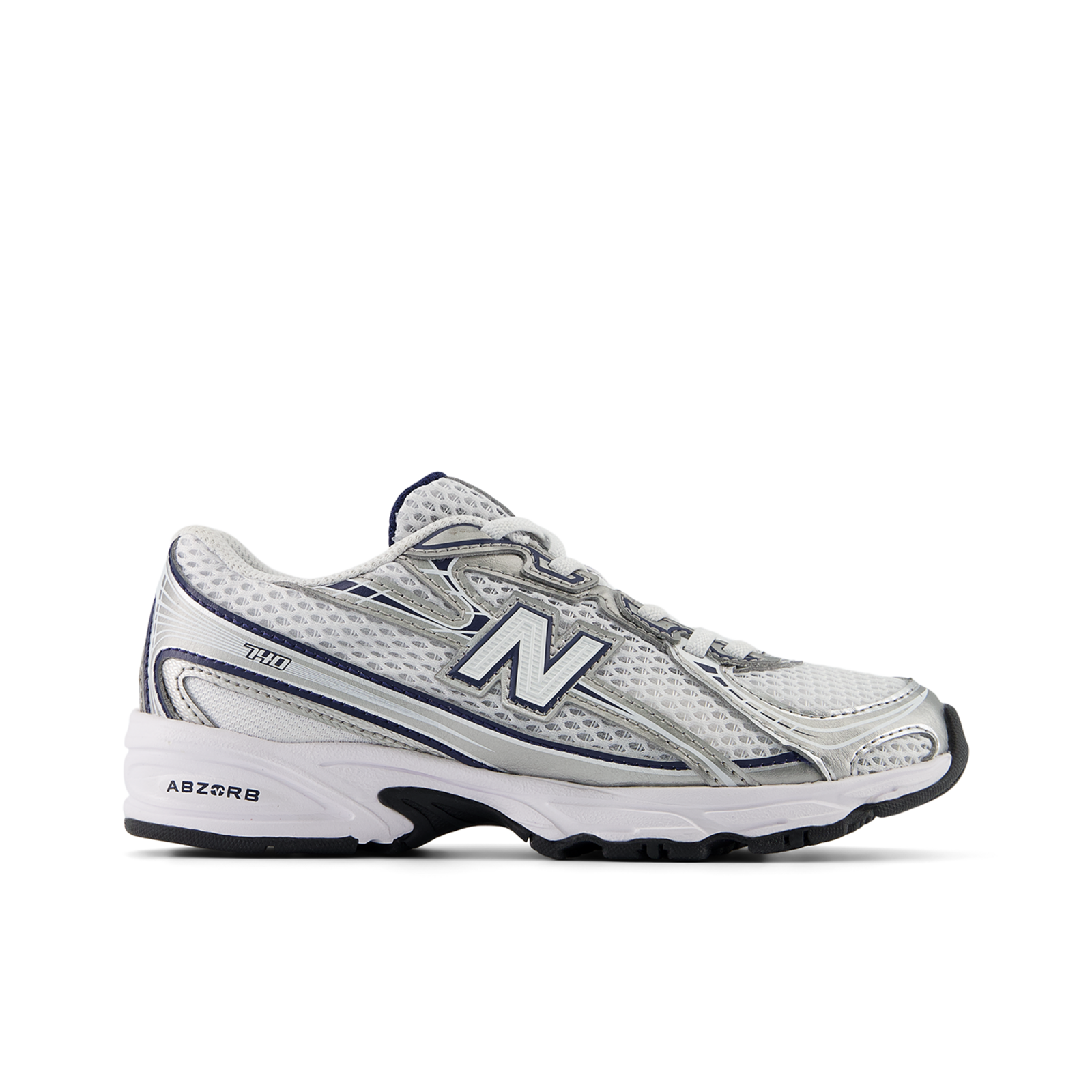 New Balance P 740 Bungee Lace in WEISS
