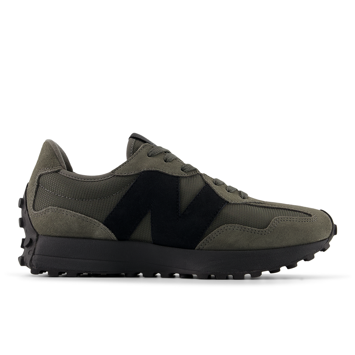 New Balance M 327 Dark Wood Freizeitschuhe in GRÜN