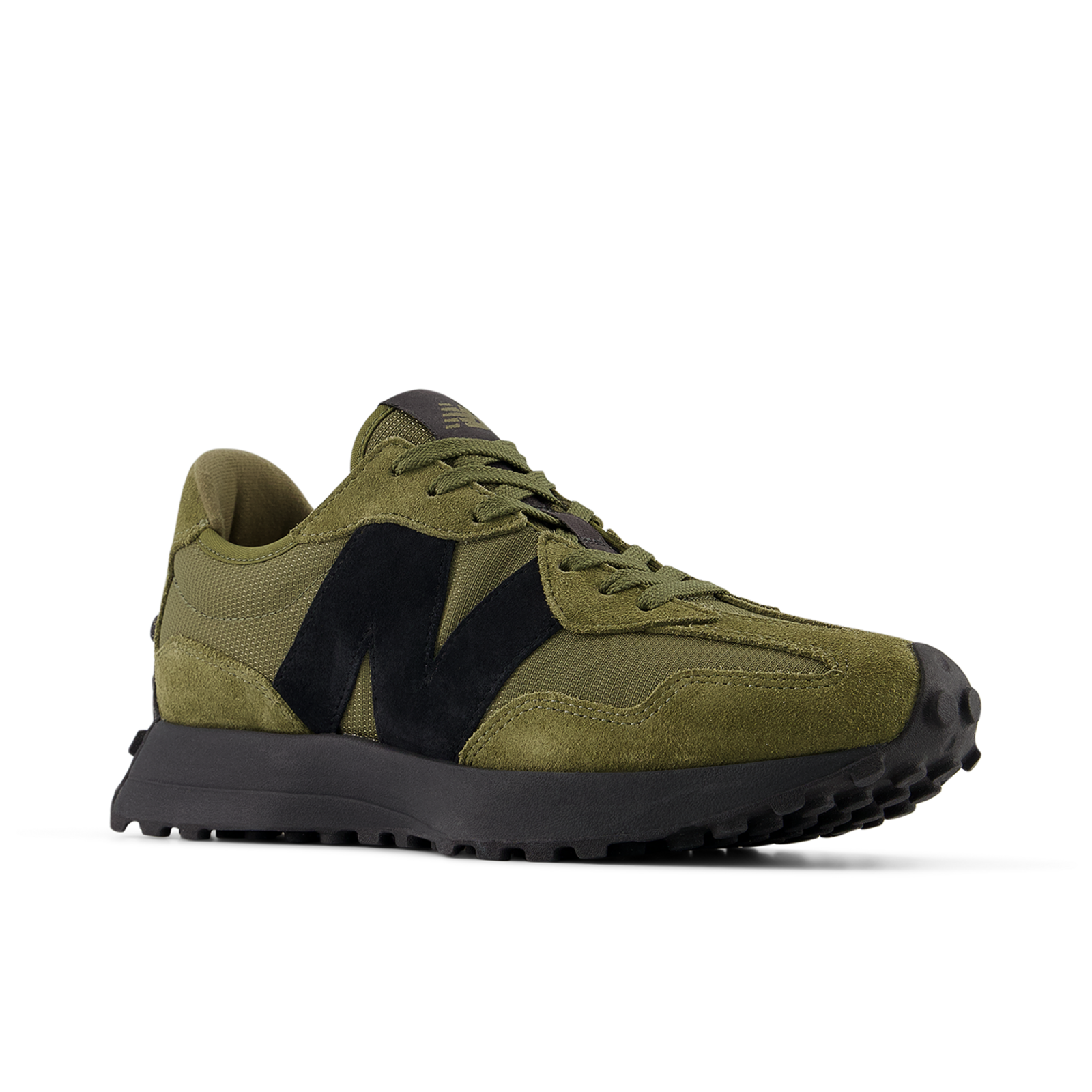 New Balance M 327 Dark Wood Freizeitschuhe in GRÜN