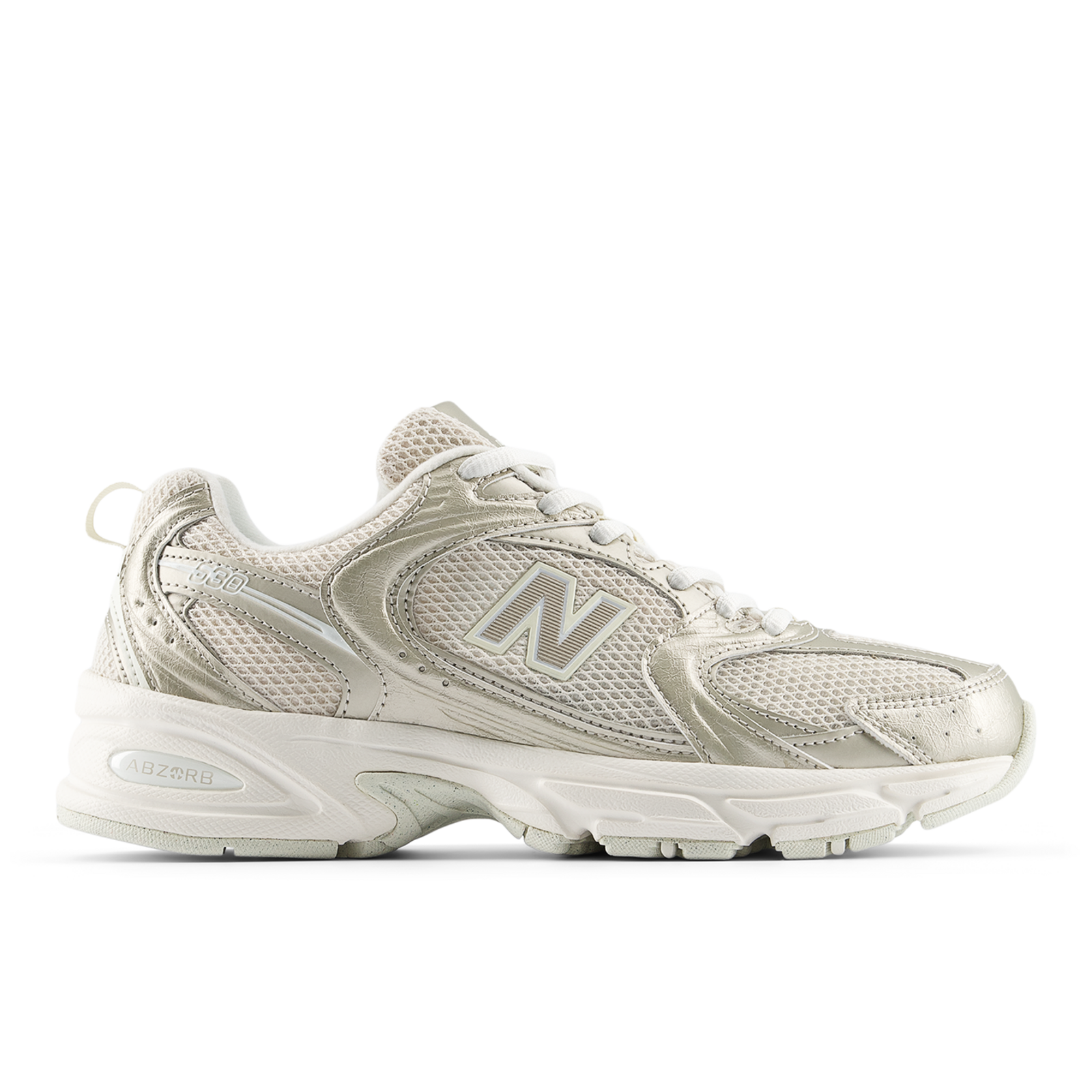 New Balance U 530 Metallic Fashion Freizeitschuhe in GRAU