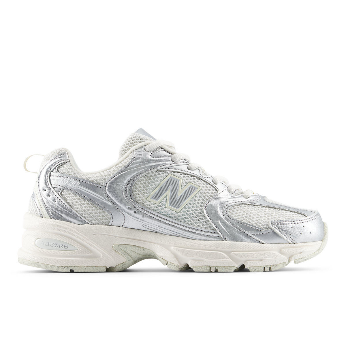 New Balance U 530 Metallic Fashion Freizeitschuhe in GRAU