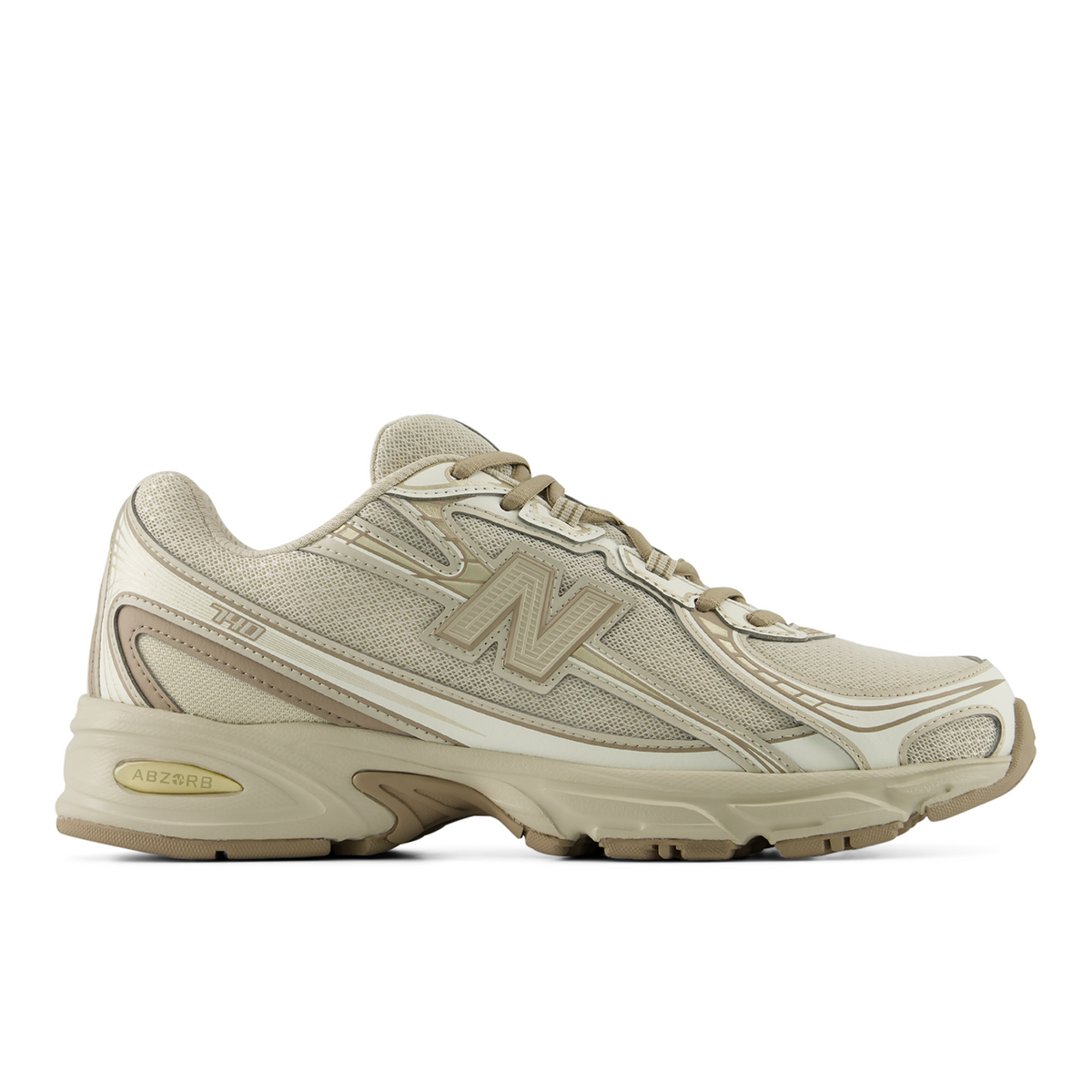New Balance 740 Indian Summer Vibe in BRAUN