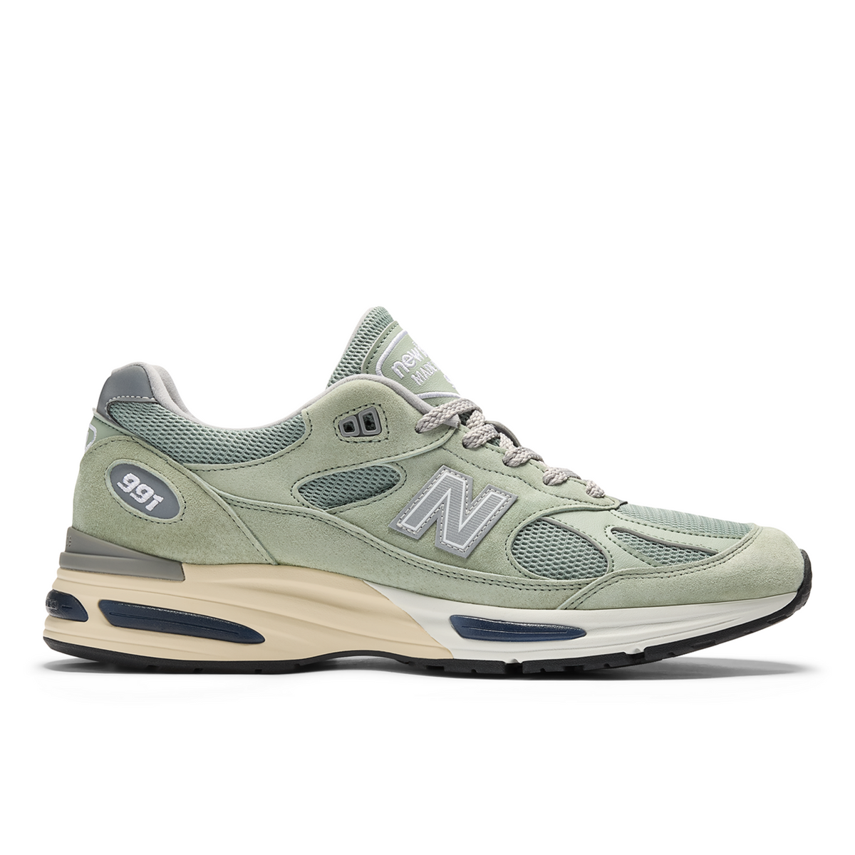 New Balance U 991 Made in UK v2 Dusted Pastels Freizeitschuhe in GRÜN