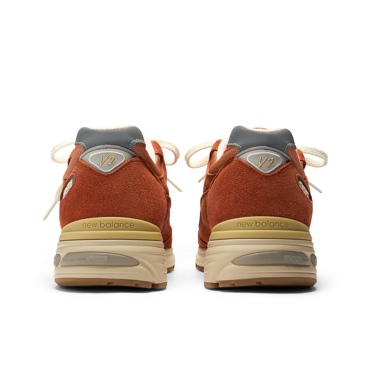 New Balance U 991 Made in UK v2 Vintage Sports Freizeitschuhe in BRAUN