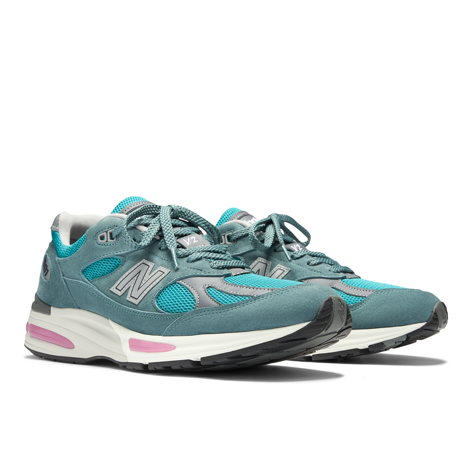 New Balance M 991 Made in UK v2 Retro Pop Freizeitschuhe in GRÜN