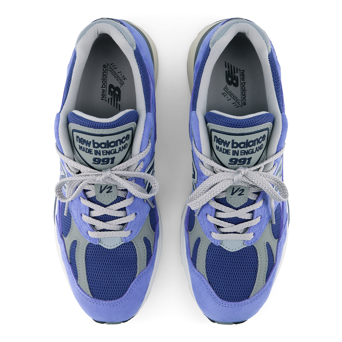 New Balance 991 v2 Made in UK Summer Brights in BLAU
