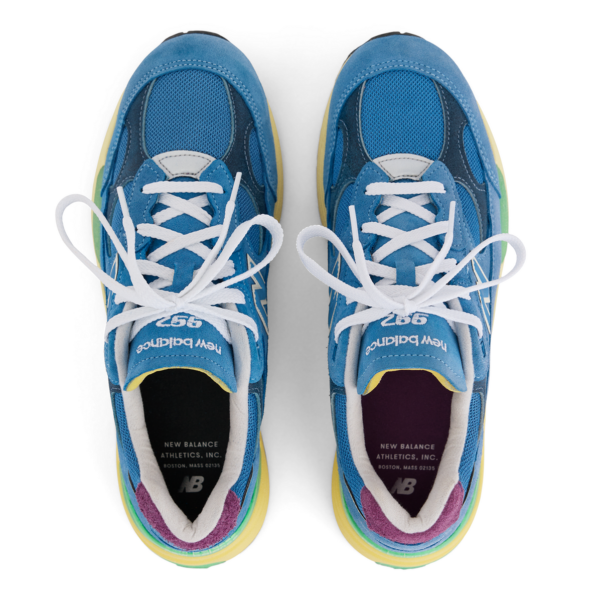 New Balance M 992 Made in USA Seasonal Freizeitschuhe in BLAU