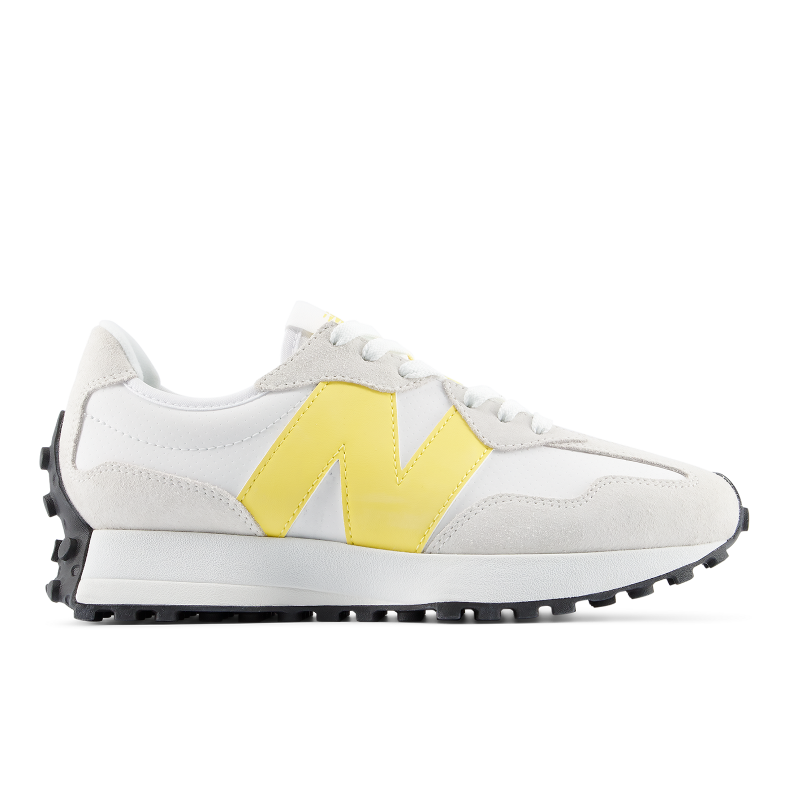 New Balance W 327 Sunshine Freizeitschuhe in WEISS