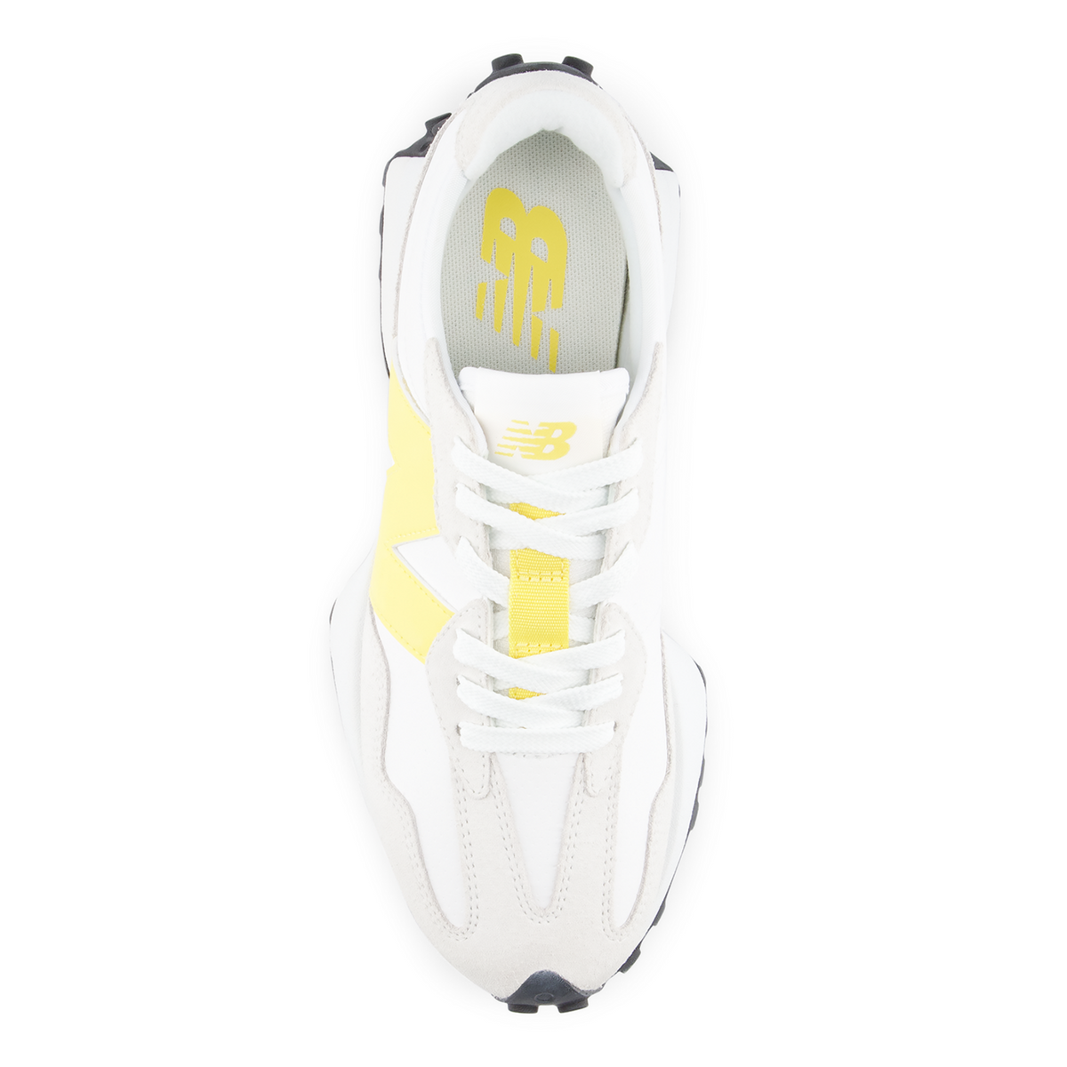 New Balance W 327 Sunshine Freizeitschuhe in WEISS