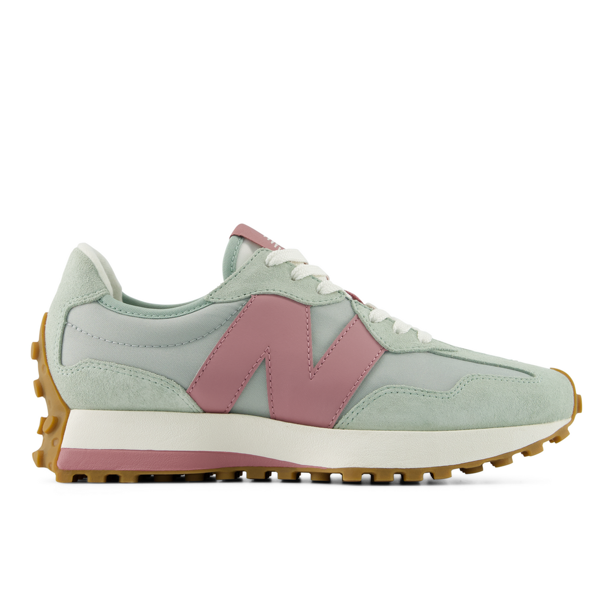New Balance W 327 Grape Freizeitschuhe in GRAU