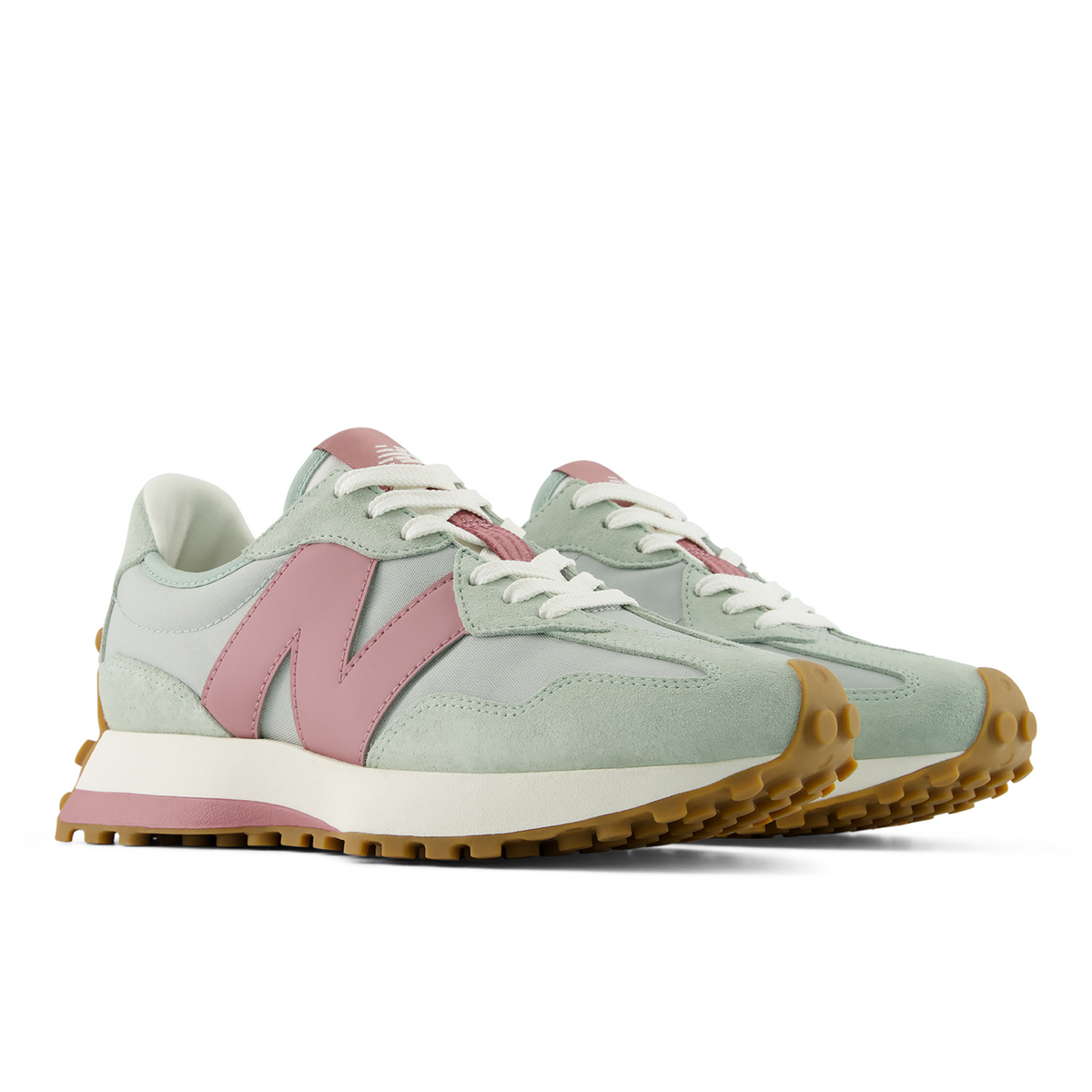 New Balance W 327 Grape Freizeitschuhe in GRAU