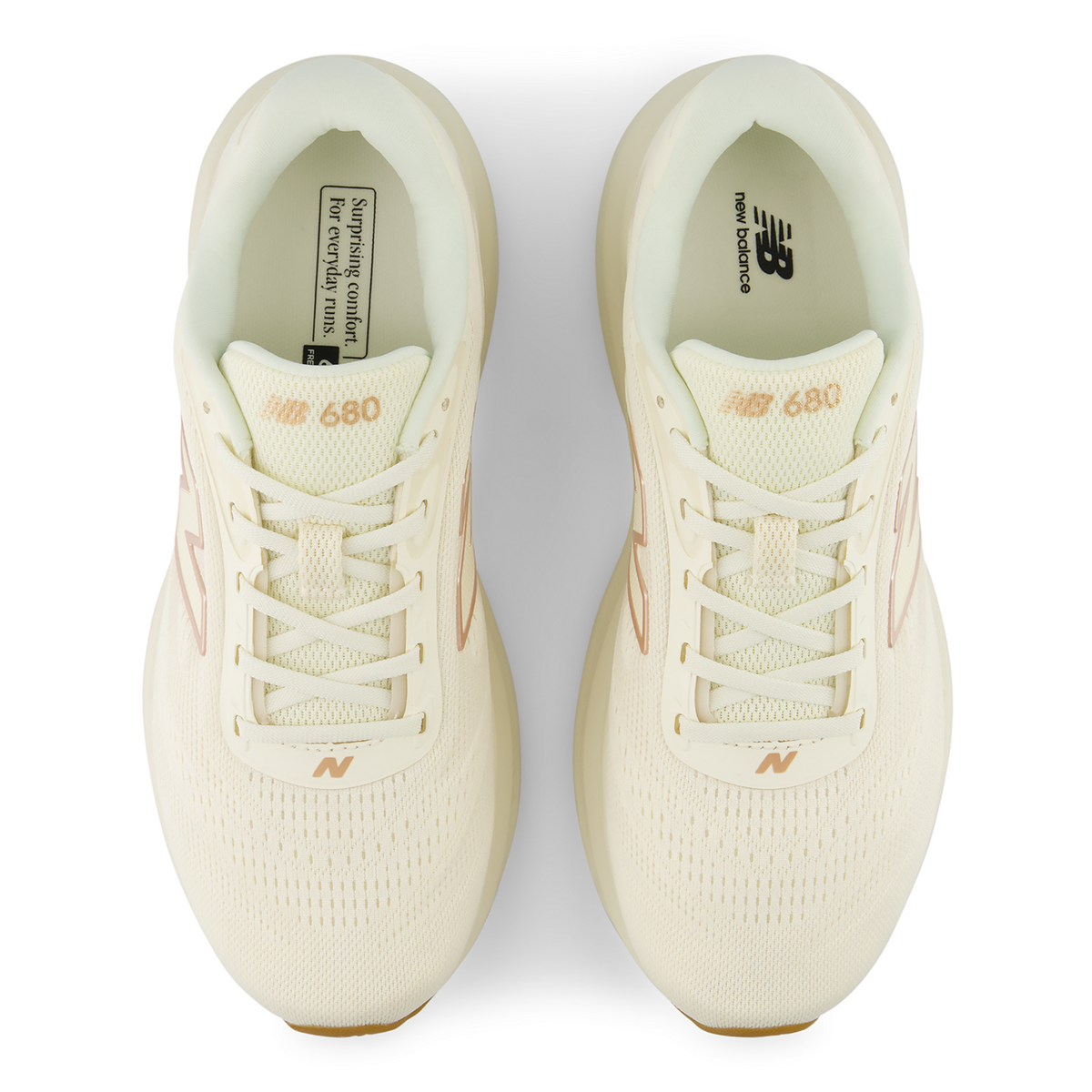 New Balance W680107 - Fresh Foam 680 V9 in BEIGE