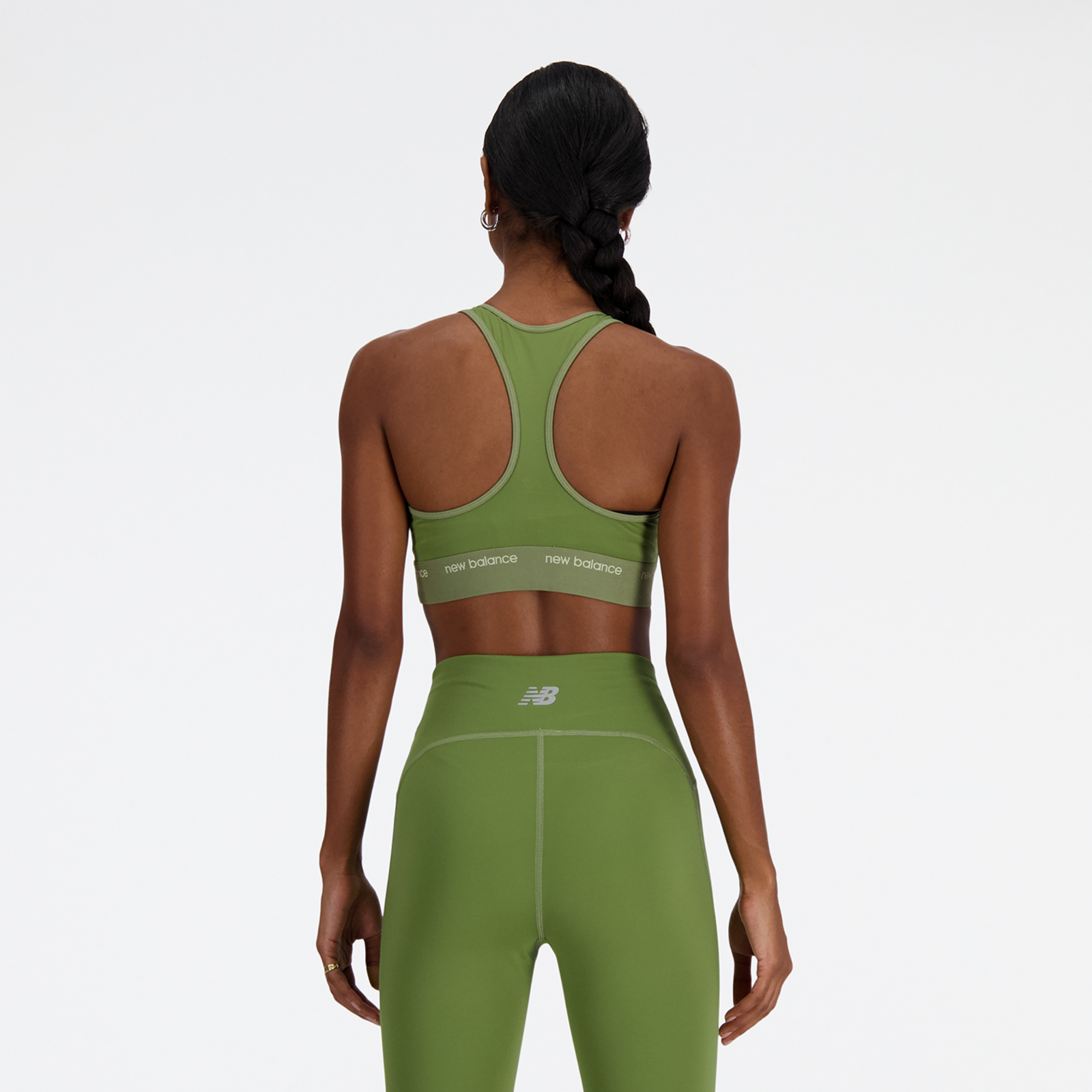 New Balance W Medium Support Sleek Pace Bra in