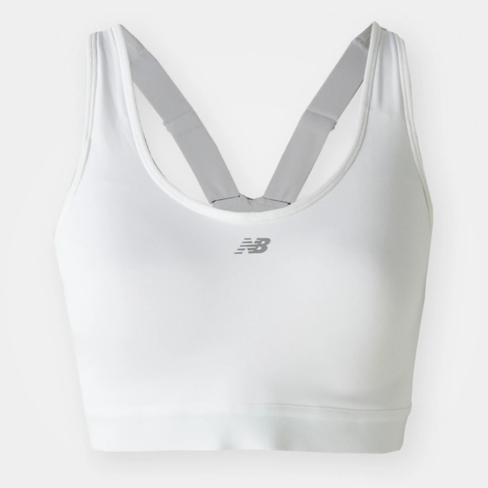 New Balance W NB Essential Run Bra in WEISS
