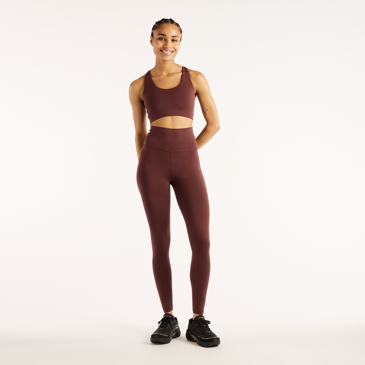 New Balance W NB Define Train Bra in ROT