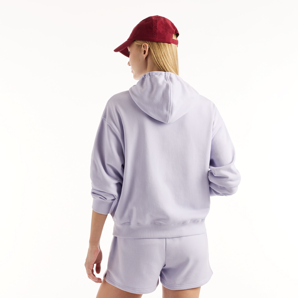 New Balance W New Balance French Terry Full Zip Hoodie in