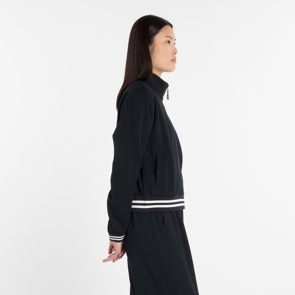 New Balance W Post Season Pique Track Jacket in