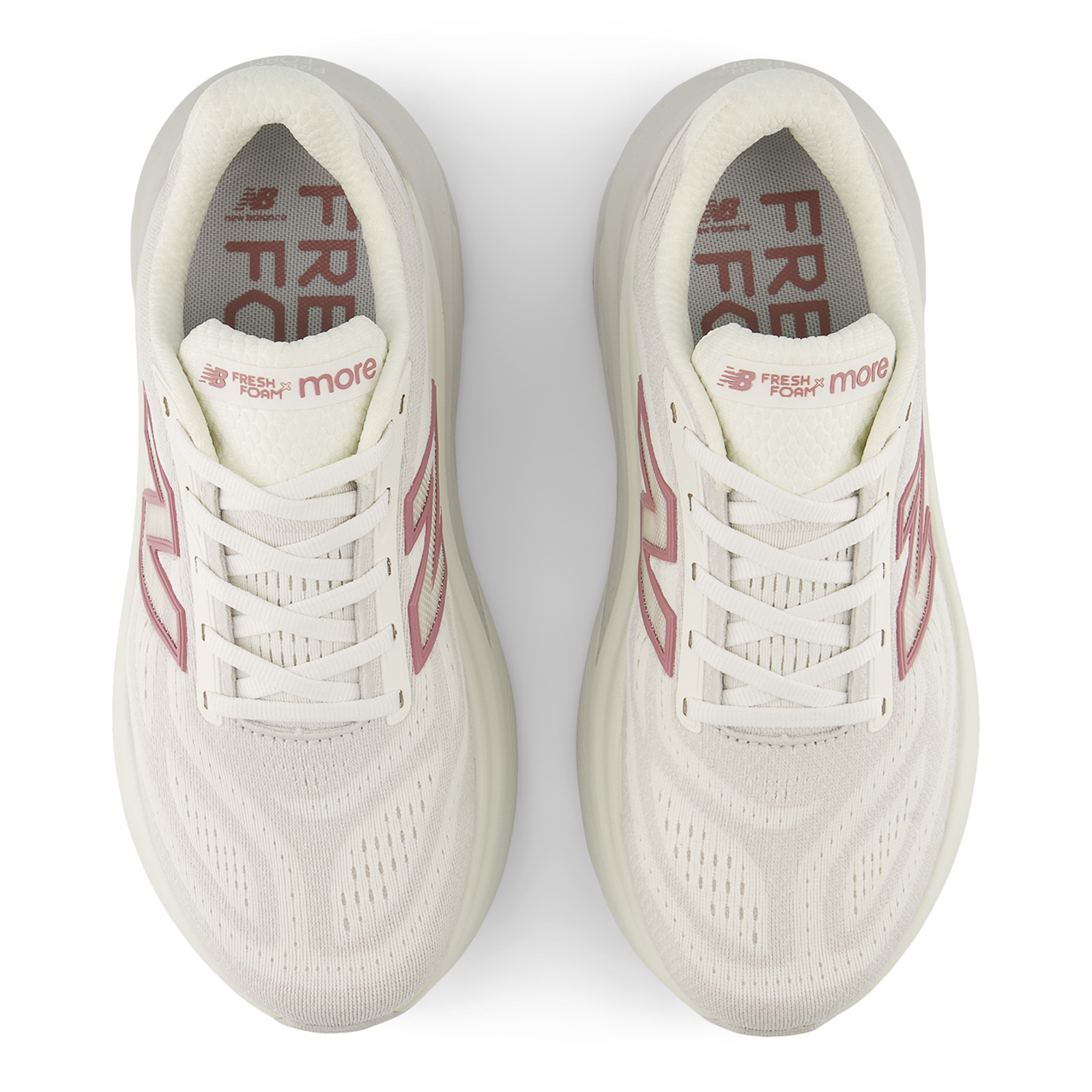 New Balance W More v6 Laufschuhe in WEISS