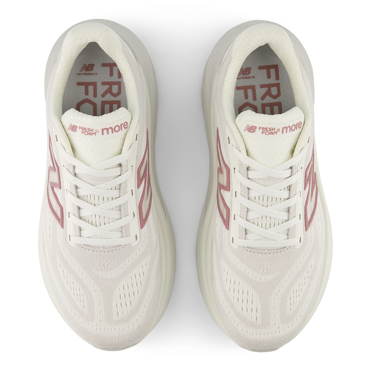 New Balance W More v6 Laufschuhe in WEISS