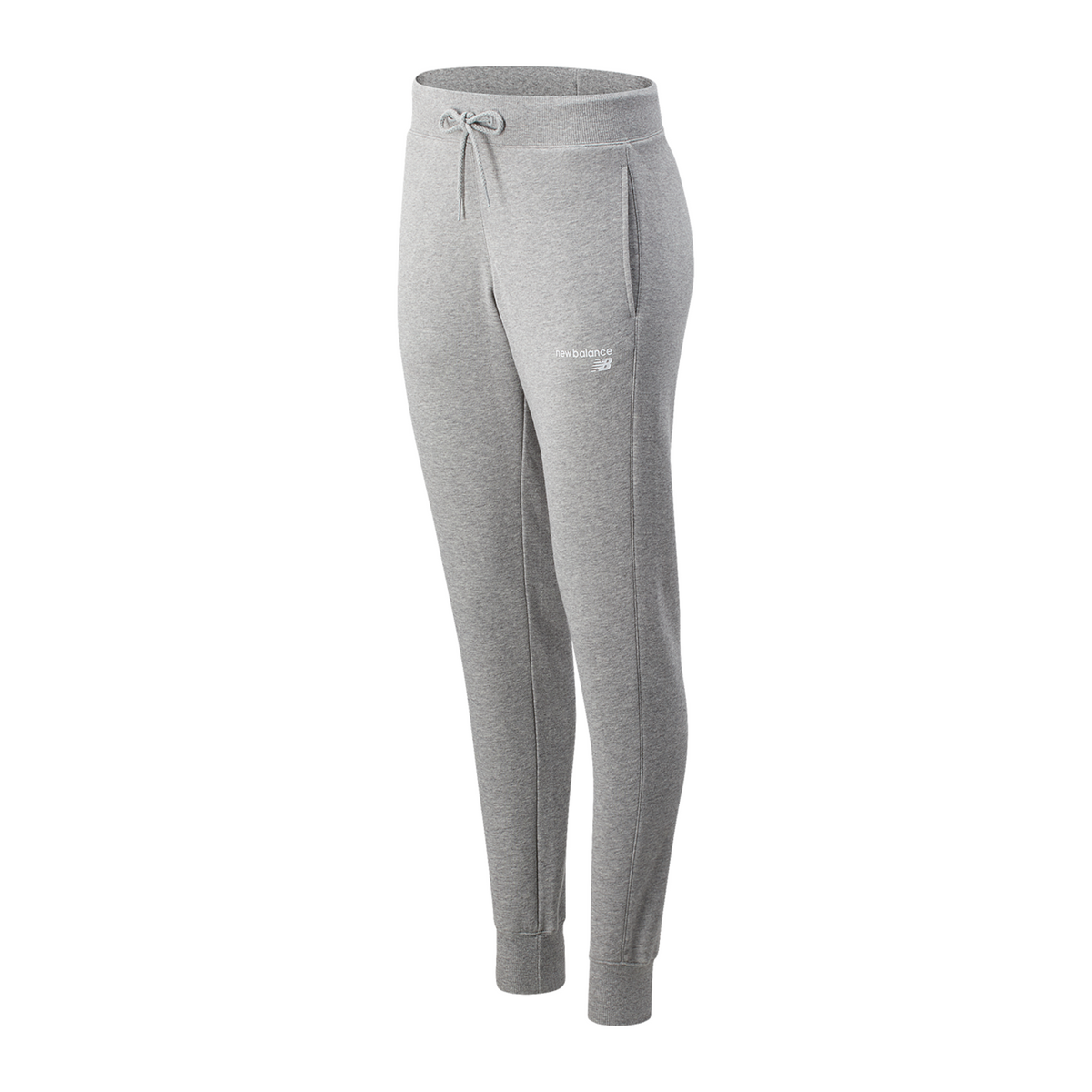 New Balance W NB Classic Core Fleece Pant in GRAU