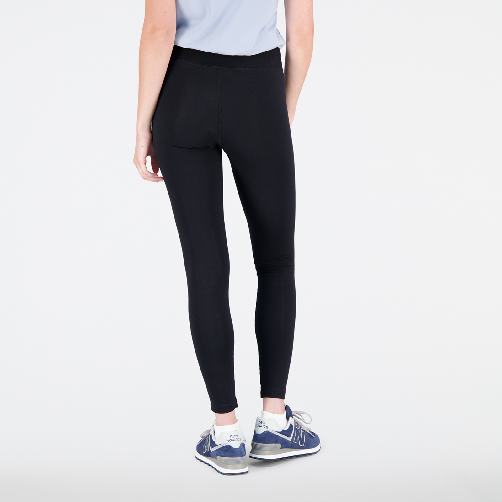 New Balance W Essentials Stacked Logo Legging in