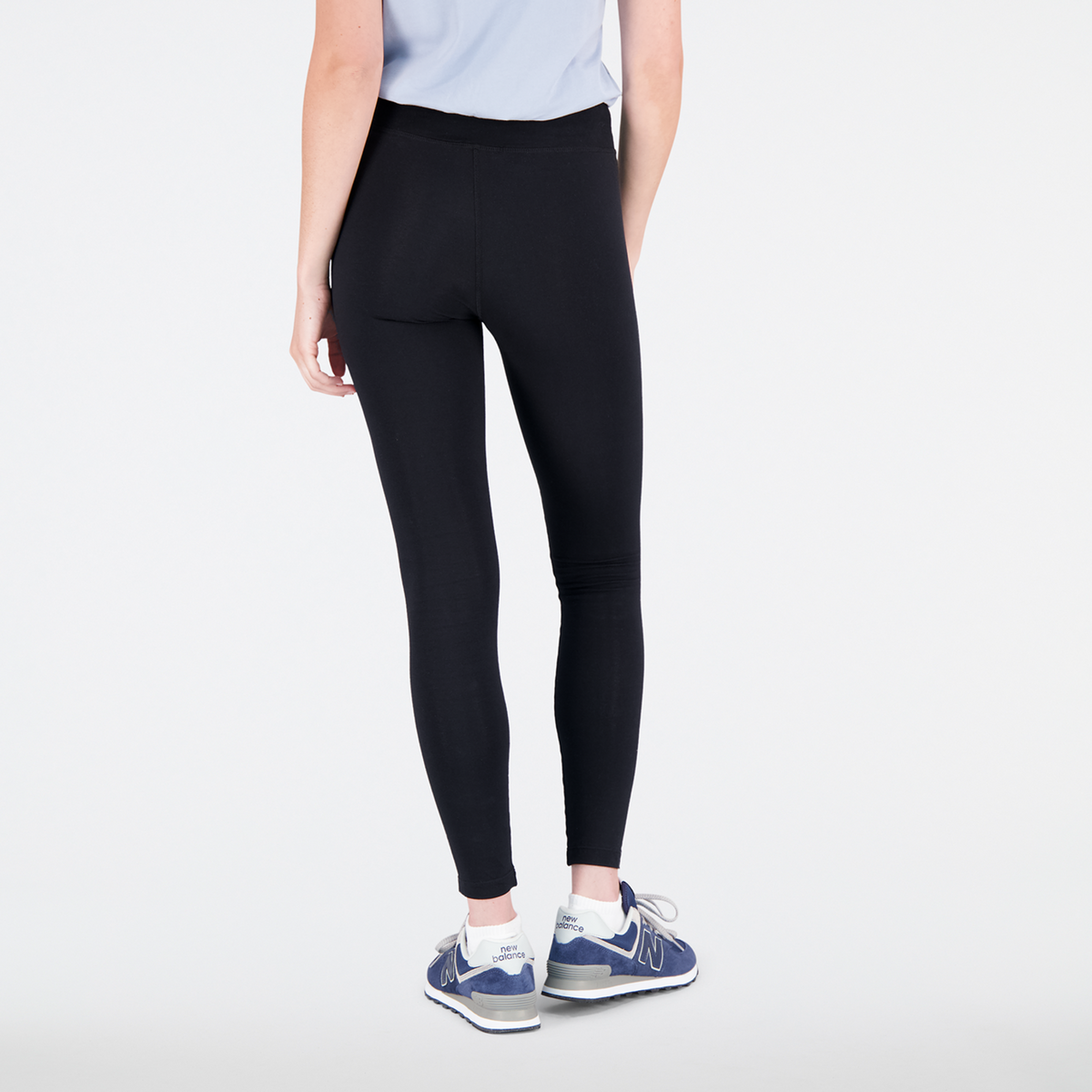 New Balance W Essentials Stacked Logo Legging in