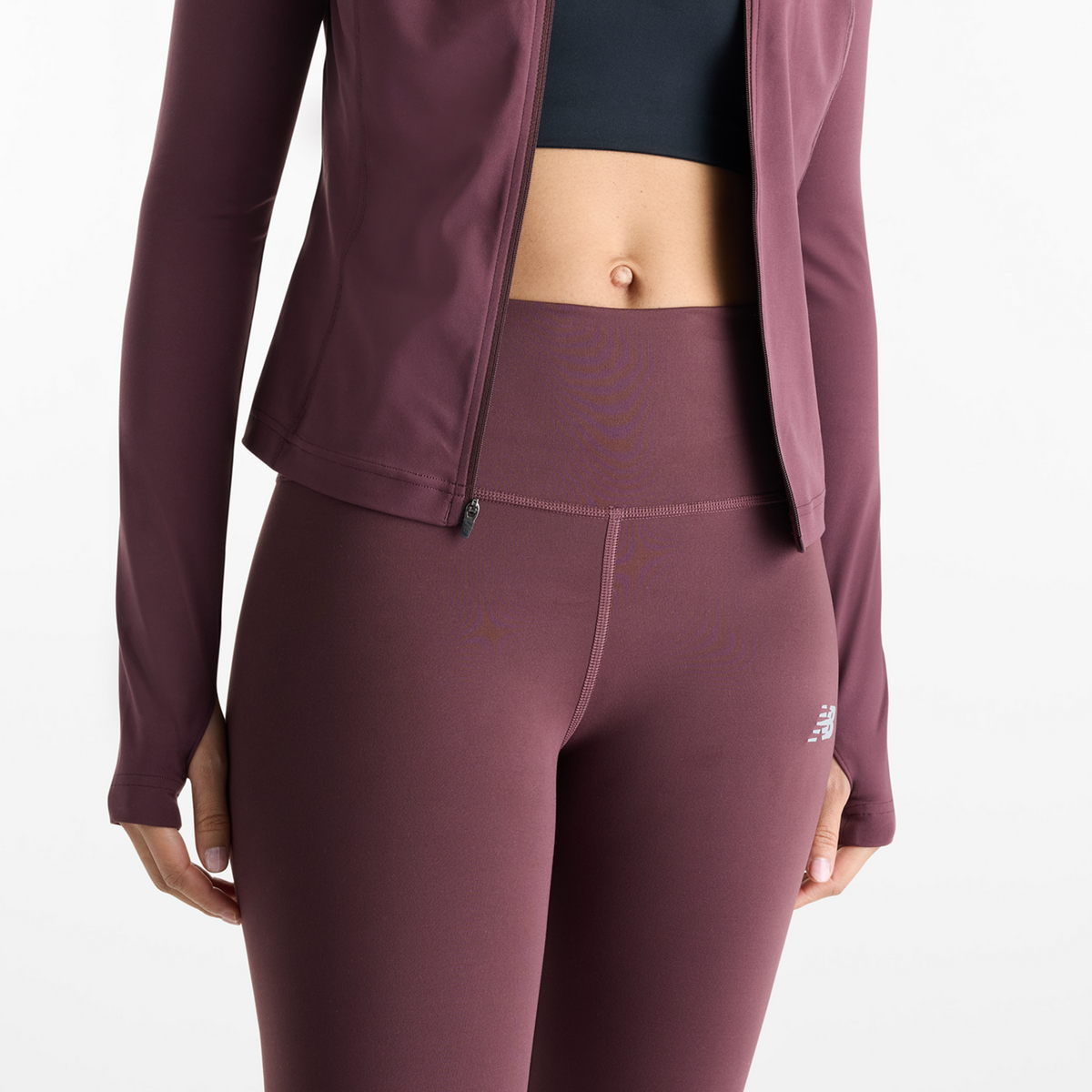 New Balance W NB Harmony High Rise Legging 25" in ROT