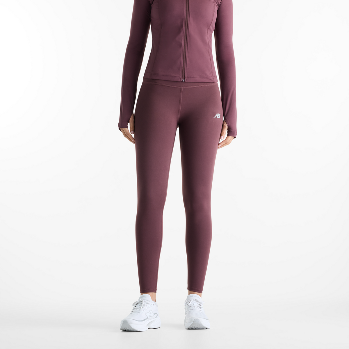 New Balance W NB Harmony High Rise Legging 25" in ROT