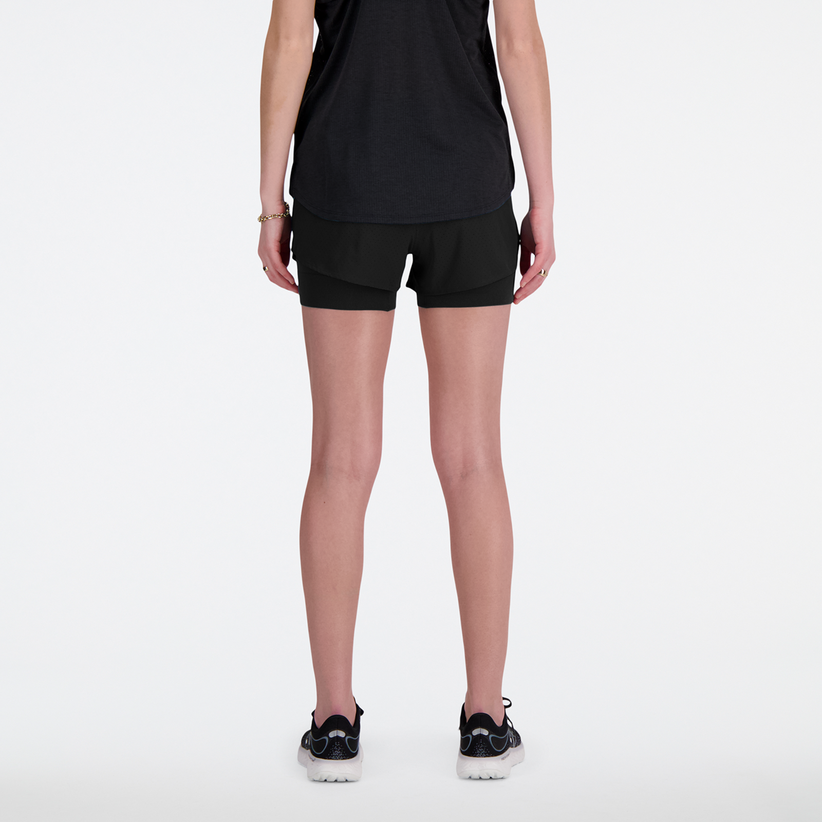 New Balance W RC Seamless 2 In 1 Short 3 Inch in