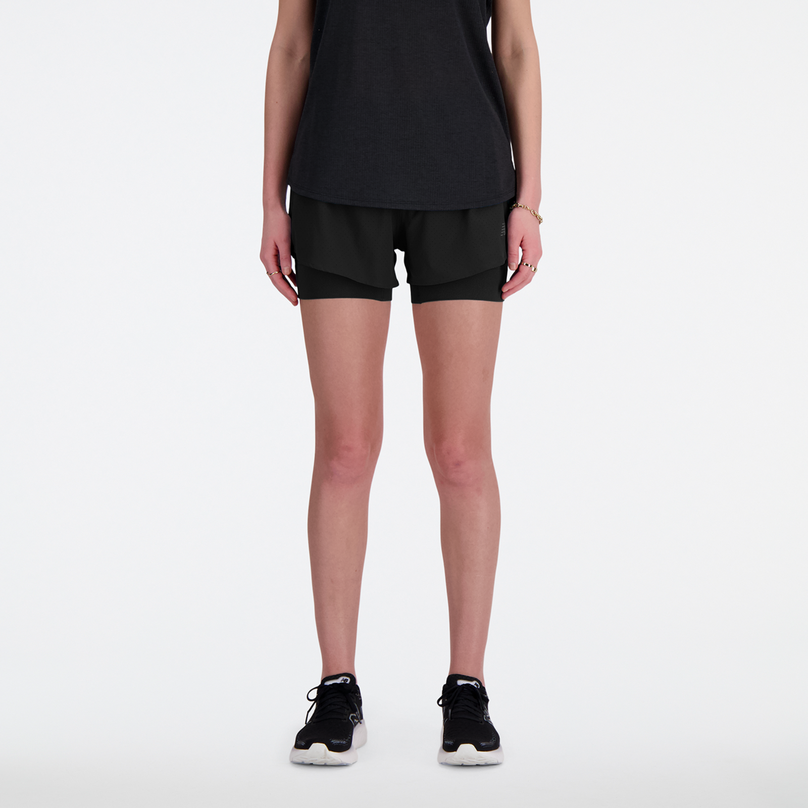 New Balance W RC Seamless 2 In 1 Short 3 Inch in