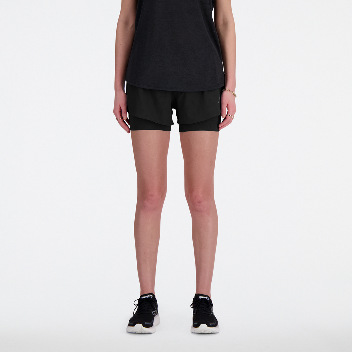 New Balance W RC Seamless 2 In 1 Short 3 Inch in