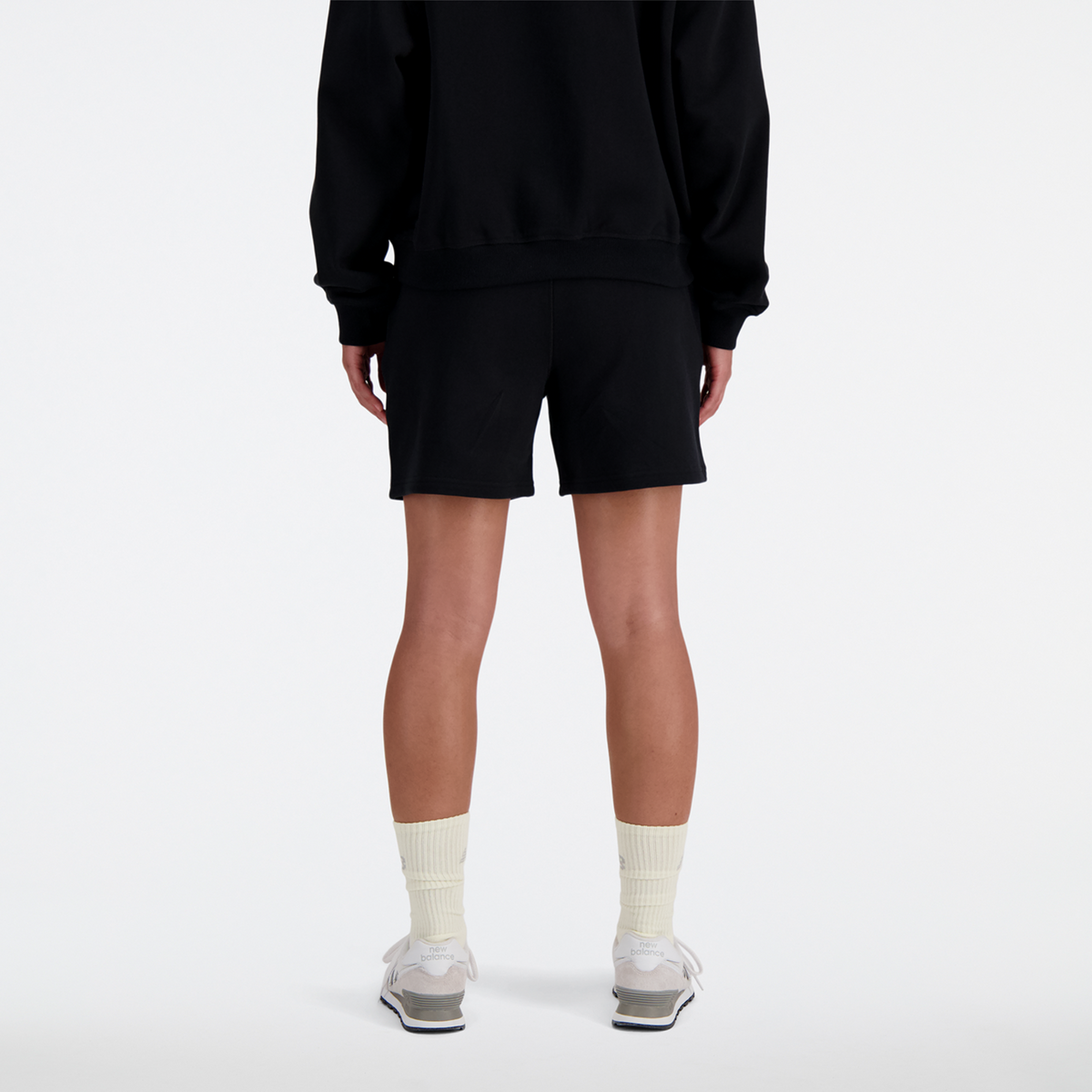 New Balance W NB Athletics French Terry Short in