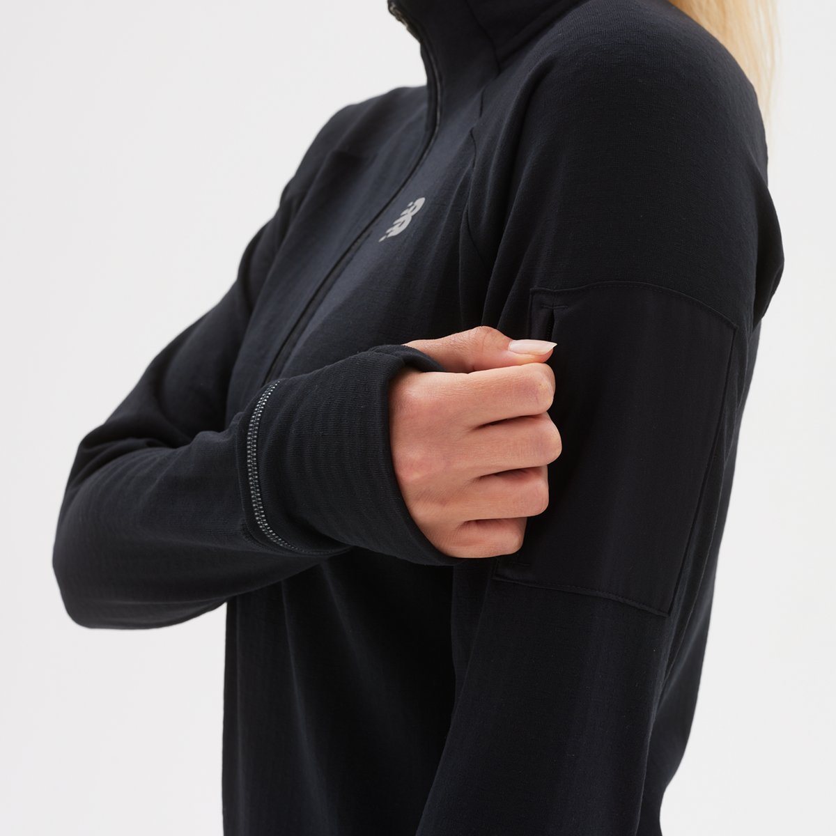 New Balance W NB Heat Grid Half Zip in