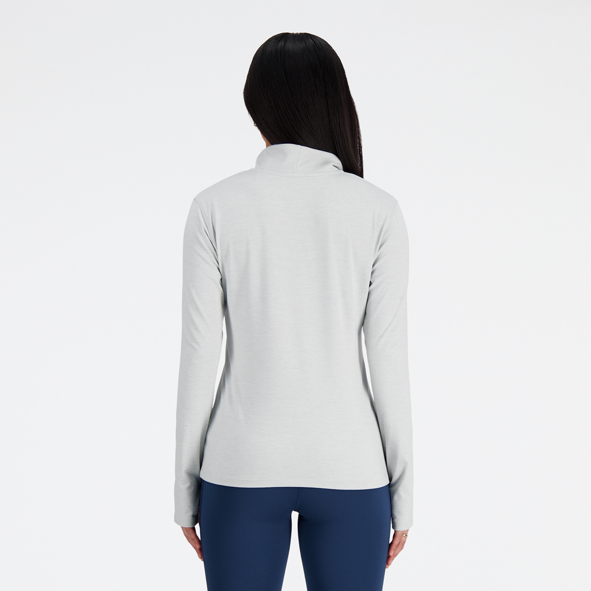 New Balance W Sport Essentials Space Dye Quarter Zip in