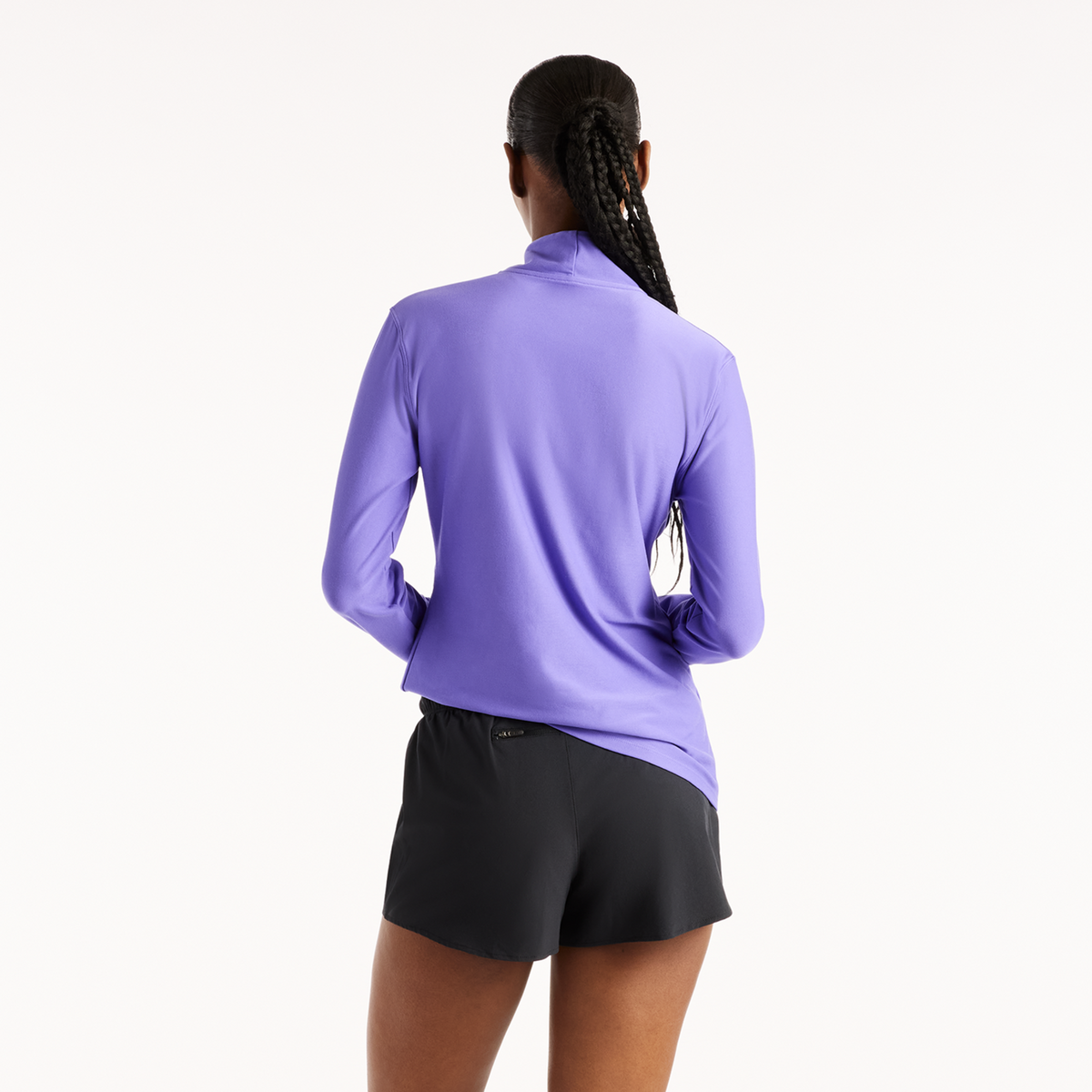 New Balance W Sport Essentials Space Dye Quarter Zip in