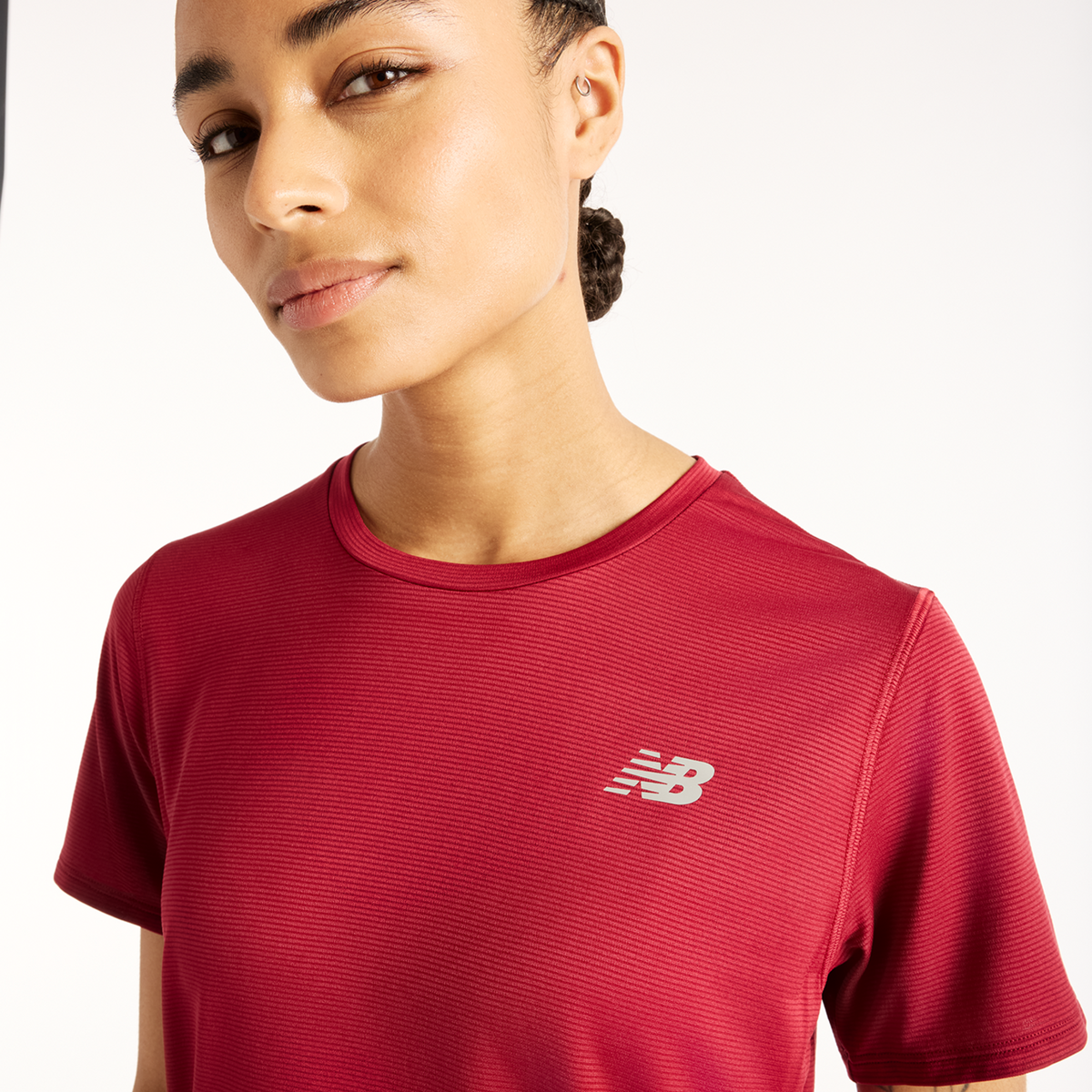 New Balance W New Balance Short Sleeve in ROT