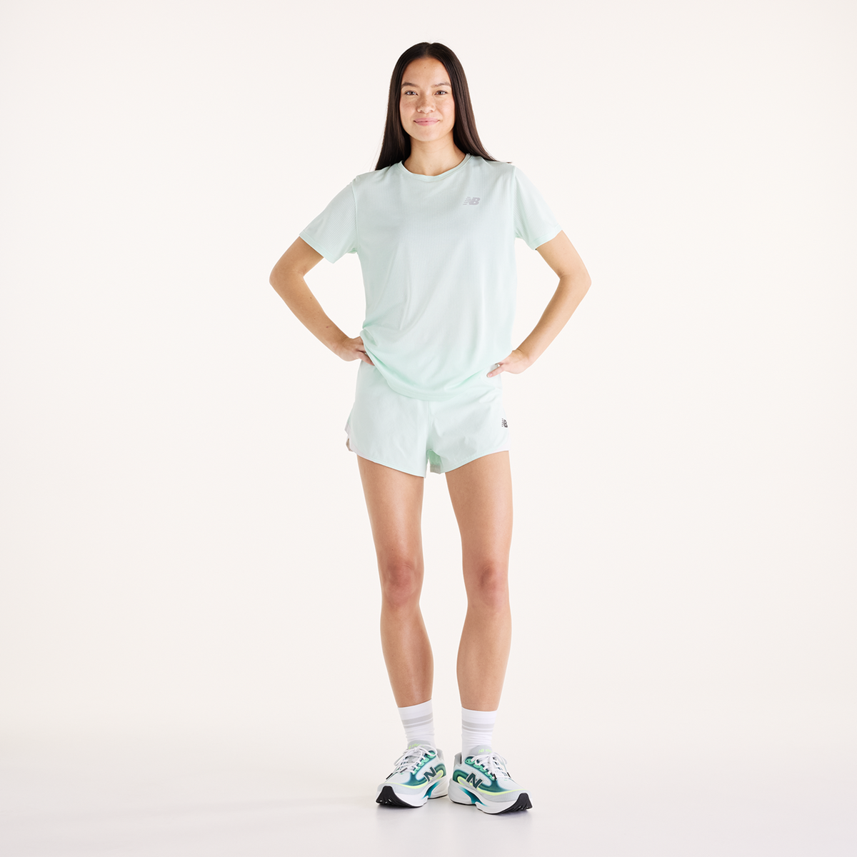 New Balance W NB Athletics Short Sleeve in