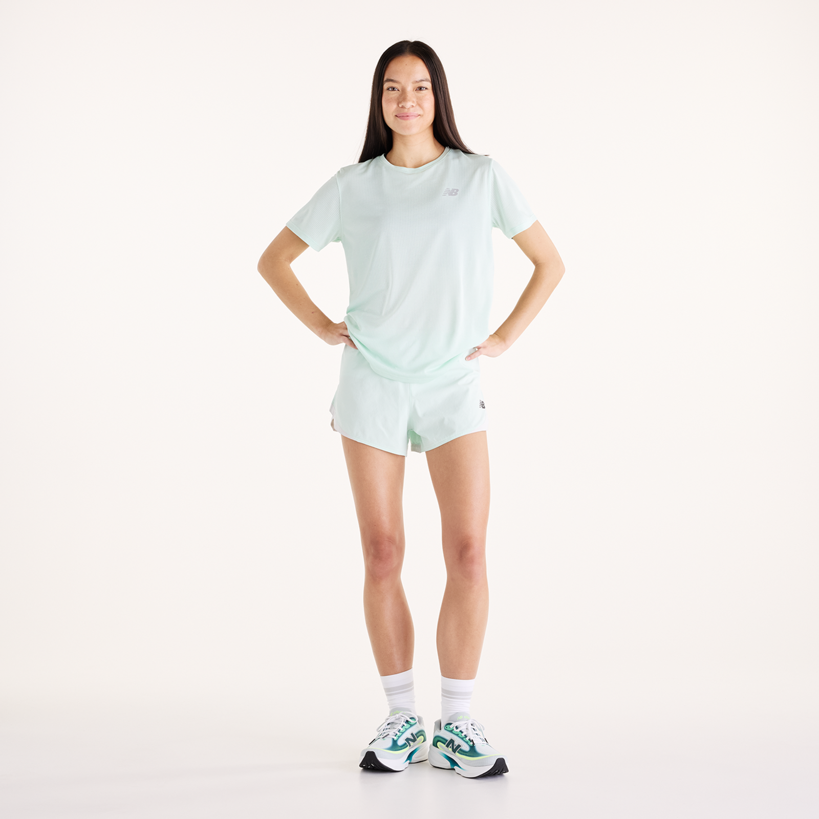 New Balance W NB Athletics Short Sleeve in