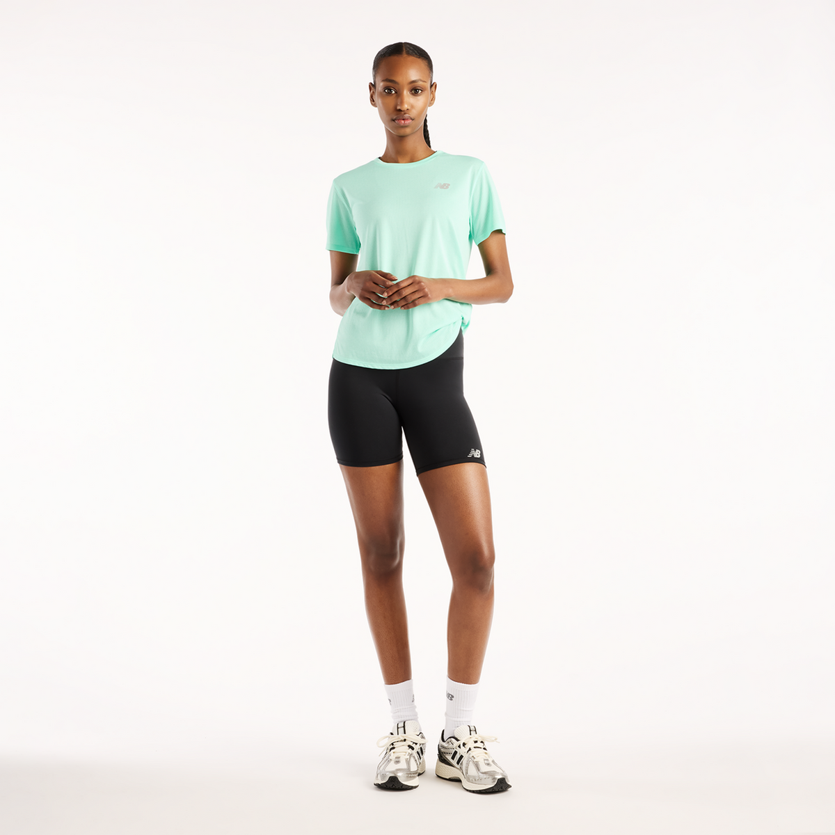 New Balance W NB Athletics Short Sleeve in