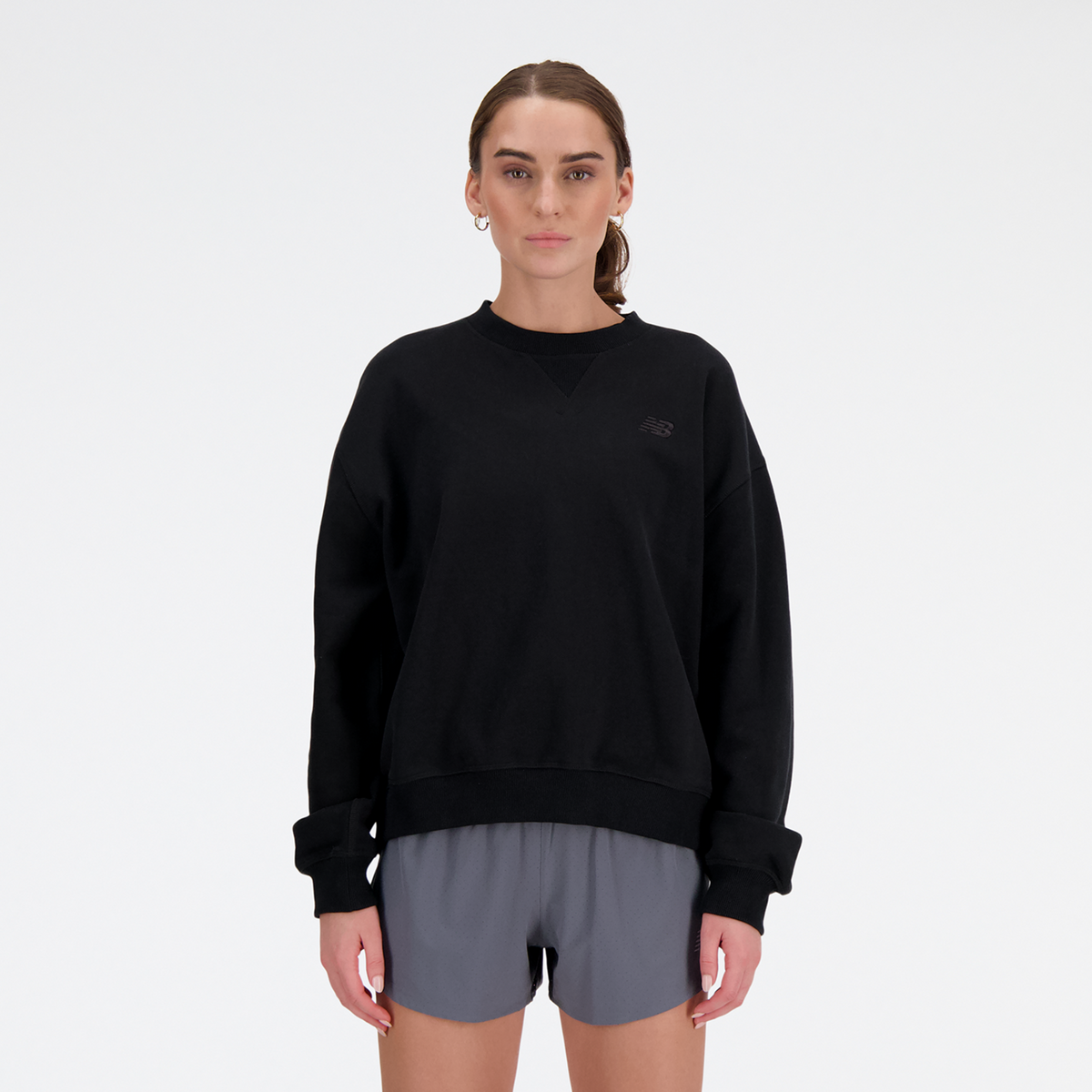 New Balance W NB Athletics French Terry Crew in