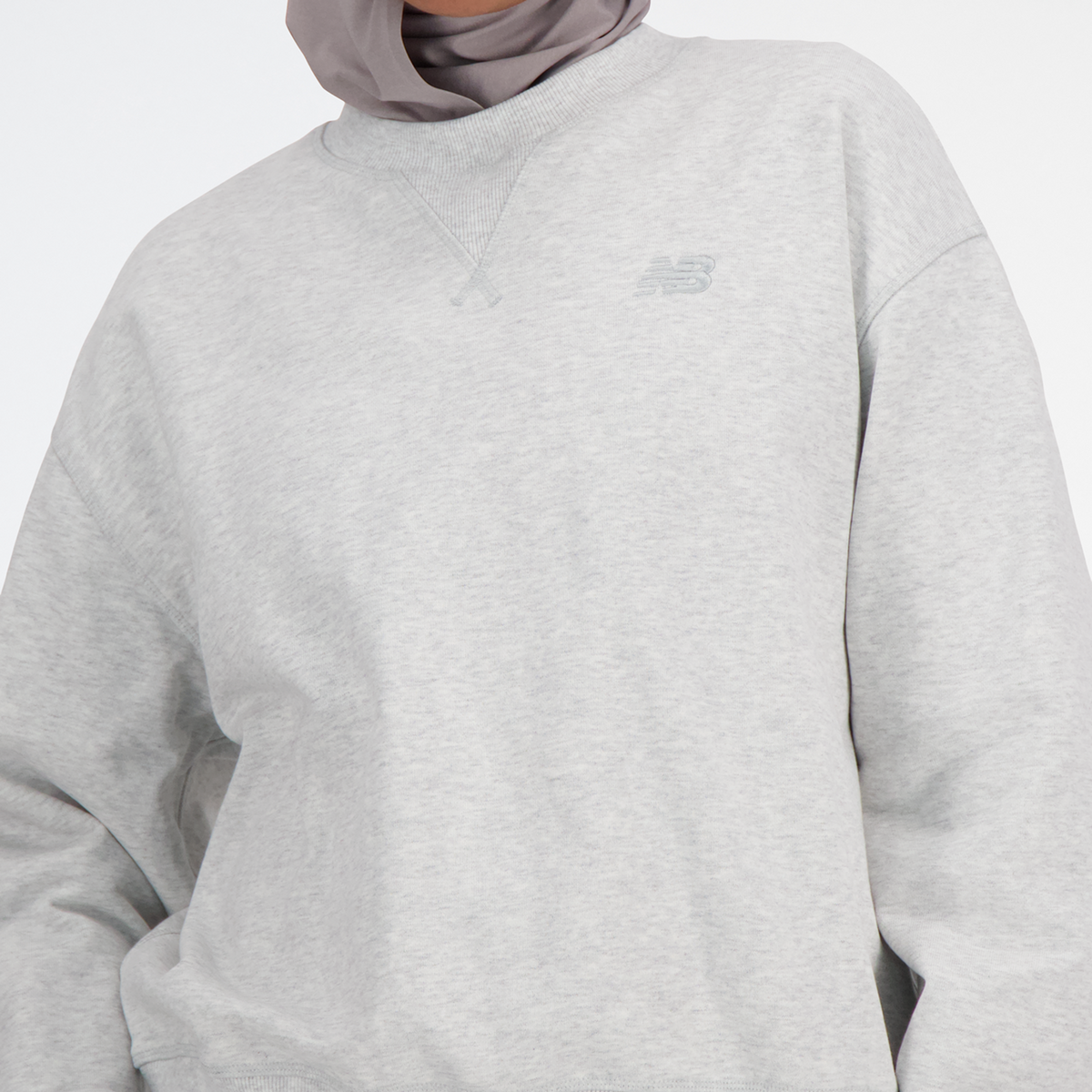 New Balance W NB Athletics French Terry Crew in