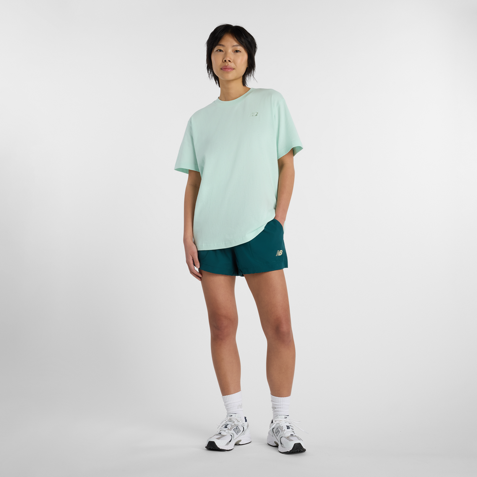 New Balance W NB Athletics Jersey T-Shirt in